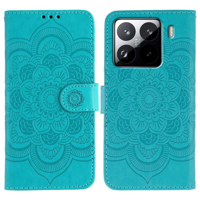 Funda de cuero para teléfono con estampado de mandala de sol, For Xiaomi 17 Pro, For Xiaomi 17, For Xiaomi 15T Pro 5G, For Xiaomi 15T 5G, For Xiaomi Poco F7 Ultra / Redmi K80 Pro, For Xiaomi Poco F7 Pro / Redmi K80, For Xiaomi 15 Ultra                 ...