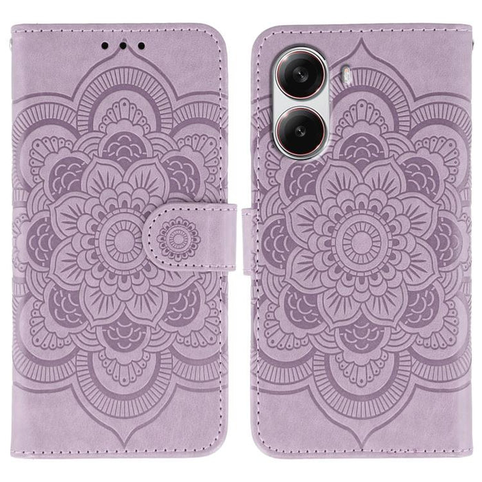 Funda de cuero para teléfono con estampado de mandala de sol, For Xiaomi 17 Pro, For Xiaomi 17, For Xiaomi 15T Pro 5G, For Xiaomi 15T 5G, For Xiaomi Poco F7 Ultra / Redmi K80 Pro, For Xiaomi Poco F7 Pro / Redmi K80, For Xiaomi 15 Ultra                 ...