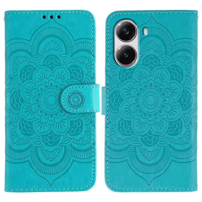 Funda de cuero para teléfono con estampado de mandala de sol, For Xiaomi 17 Pro, For Xiaomi 17, For Xiaomi 15T Pro 5G, For Xiaomi 15T 5G, For Xiaomi Poco F7 Ultra / Redmi K80 Pro, For Xiaomi Poco F7 Pro / Redmi K80, For Xiaomi 15 Ultra                 ...