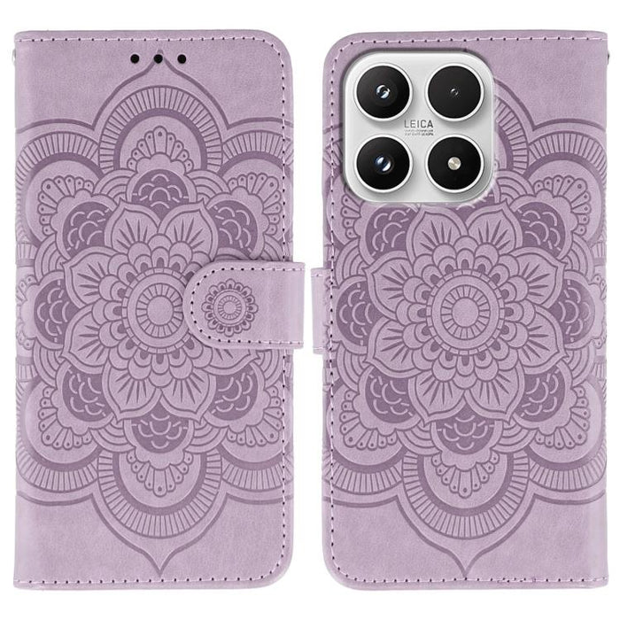 Funda de cuero para teléfono con estampado de mandala de sol, For Xiaomi 17 Pro, For Xiaomi 17, For Xiaomi 15T Pro 5G, For Xiaomi 15T 5G, For Xiaomi Poco F7 Ultra / Redmi K80 Pro, For Xiaomi Poco F7 Pro / Redmi K80, For Xiaomi 15 Ultra                 ...