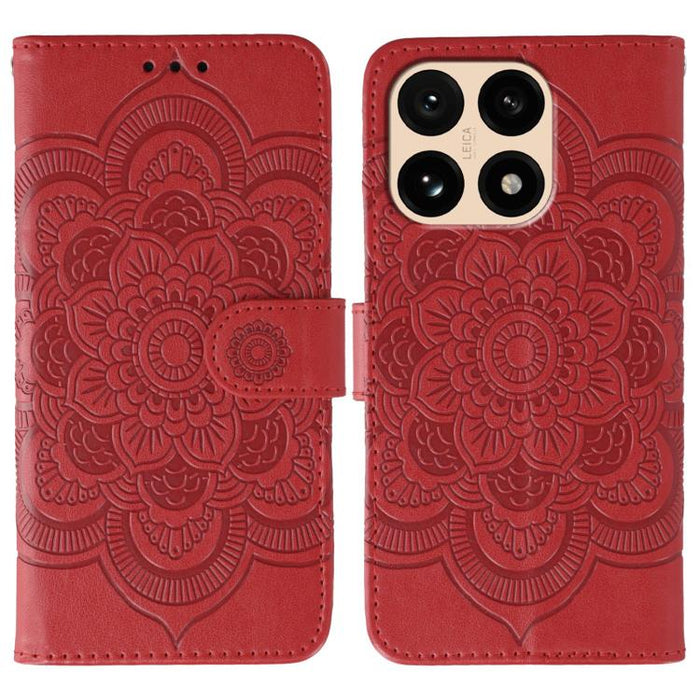 Funda de cuero para teléfono con estampado de mandala de sol, For Xiaomi 17 Pro, For Xiaomi 17, For Xiaomi 15T Pro 5G, For Xiaomi 15T 5G, For Xiaomi Poco F7 Ultra / Redmi K80 Pro, For Xiaomi Poco F7 Pro / Redmi K80, For Xiaomi 15 Ultra                 ...