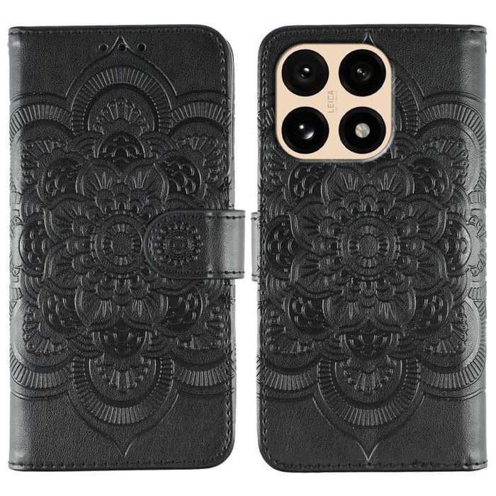 Funda de cuero para teléfono con estampado de mandala de sol, For Xiaomi 17 Pro, For Xiaomi 17, For Xiaomi 15T Pro 5G, For Xiaomi 15T 5G, For Xiaomi Poco F7 Ultra / Redmi K80 Pro, For Xiaomi Poco F7 Pro / Redmi K80, For Xiaomi 15 Ultra                 ...