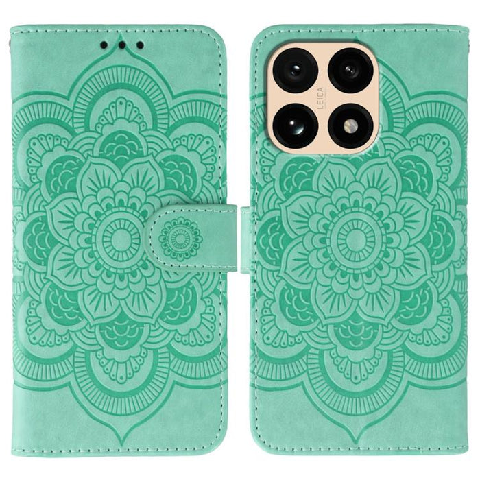 Funda de cuero para teléfono con estampado de mandala de sol, For Xiaomi 17 Pro, For Xiaomi 17, For Xiaomi 15T Pro 5G, For Xiaomi 15T 5G, For Xiaomi Poco F7 Ultra / Redmi K80 Pro, For Xiaomi Poco F7 Pro / Redmi K80, For Xiaomi 15 Ultra                 ...