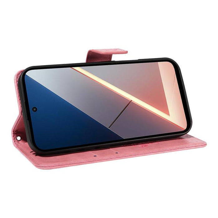 Funda para teléfono con tapa de cuero con estampado en relieve de árbol y gato, For Xiaomi Poco M7 4G 171mm, For Xiaomi 15T Pro 5G, For Xiaomi 15T 5G, For Xiaomi Poco M6 Pro 4G Global, For Xiaomi 15 Ultra 5G Global, For Xiaomi 14T Pro, For Xiaomi 14T  ...