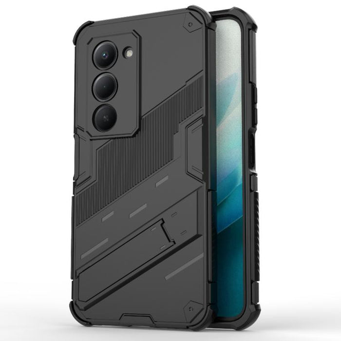 Punk Armor 2 en 1 PC + Funda para teléfono TPU con soporte, For Redmi Turbo 5 Max / Poco X8 Pro Max, For Redmi Turbo 5 5G / Poco X8 Pro 5G, For Redmi Note 15 Pro+ 5G Global 163.3mm, For Redmi Note 15 5G Global 164mm, For Redmi K90 Pro Max / Poco F8 Ult...
