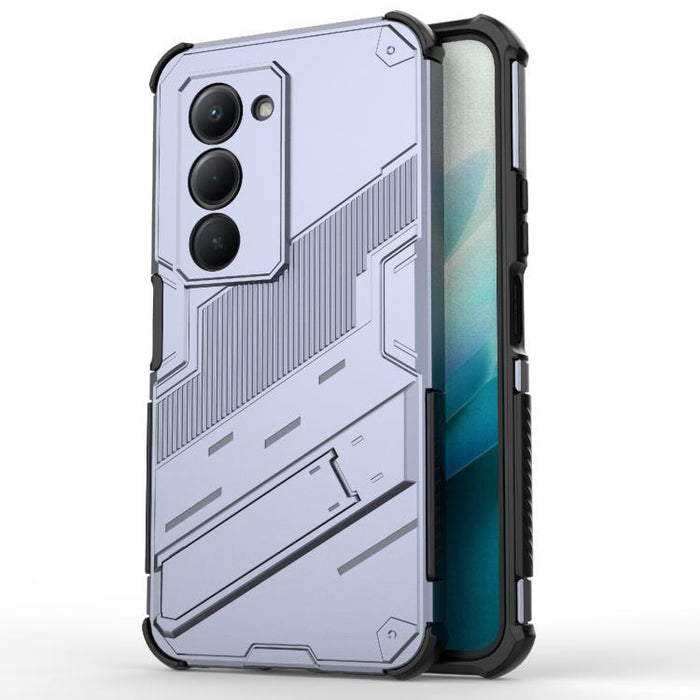 Punk Armor 2 en 1 PC + Funda para teléfono TPU con soporte, For Redmi Turbo 5 Max / Poco X8 Pro Max, For Redmi Turbo 5 5G / Poco X8 Pro 5G, For Redmi Note 15 Pro+ 5G Global 163.3mm, For Redmi Note 15 5G Global 164mm, For Redmi K90 Pro Max / Poco F8 Ult...