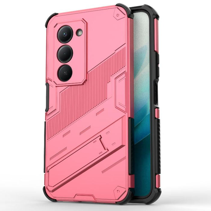 Punk Armor 2 en 1 PC + Funda para teléfono TPU con soporte, For Redmi Turbo 5 Max / Poco X8 Pro Max, For Redmi Turbo 5 5G / Poco X8 Pro 5G, For Redmi Note 15 Pro+ 5G Global 163.3mm, For Redmi Note 15 5G Global 164mm, For Redmi K90 Pro Max / Poco F8 Ult...