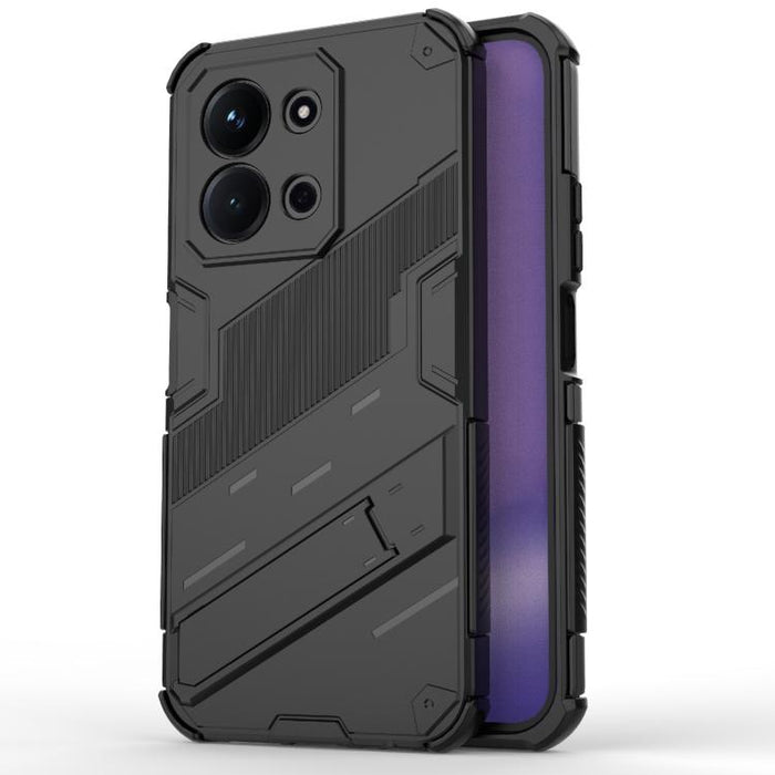 Punk Armor 2 en 1 PC + Funda para teléfono TPU con soporte, For Redmi Turbo 5 Max / Poco X8 Pro Max, For Redmi Turbo 5 5G / Poco X8 Pro 5G, For Redmi Note 15 Pro+ 5G Global 163.3mm, For Redmi Note 15 5G Global 164mm, For Redmi K90 Pro Max / Poco F8 Ult...