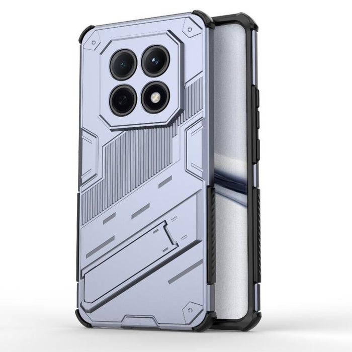 Punk Armor 2 en 1 PC + Funda para teléfono TPU con soporte, For Redmi Turbo 5 Max / Poco X8 Pro Max, For Redmi Turbo 5 5G / Poco X8 Pro 5G, For Redmi Note 15 Pro+ 5G Global 163.3mm, For Redmi Note 15 5G Global 164mm, For Redmi K90 Pro Max / Poco F8 Ult...