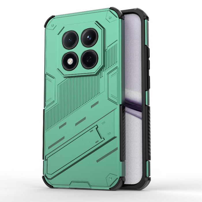 Punk Armor 2 en 1 PC + Funda para teléfono TPU con soporte, For Redmi Turbo 5 Max / Poco X8 Pro Max, For Redmi Turbo 5 5G / Poco X8 Pro 5G, For Redmi Note 15 Pro+ 5G Global 163.3mm, For Redmi Note 15 5G Global 164mm, For Redmi K90 Pro Max / Poco F8 Ult...