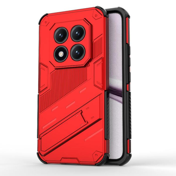 Punk Armor 2 en 1 PC + Funda para teléfono TPU con soporte, For Redmi Turbo 5 Max / Poco X8 Pro Max, For Redmi Turbo 5 5G / Poco X8 Pro 5G, For Redmi Note 15 Pro+ 5G Global 163.3mm, For Redmi Note 15 5G Global 164mm, For Redmi K90 Pro Max / Poco F8 Ult...