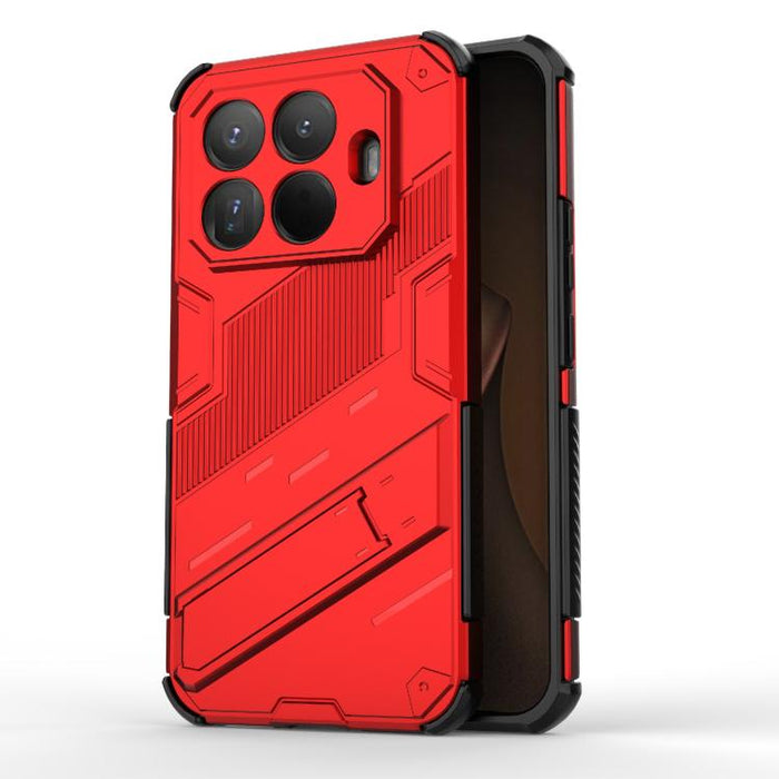 Punk Armor 2 en 1 PC + Funda para teléfono TPU con soporte, For Redmi Turbo 5 Max / Poco X8 Pro Max, For Redmi Turbo 5 5G / Poco X8 Pro 5G, For Redmi Note 15 Pro+ 5G Global 163.3mm, For Redmi Note 15 5G Global 164mm, For Redmi K90 Pro Max / Poco F8 Ult...