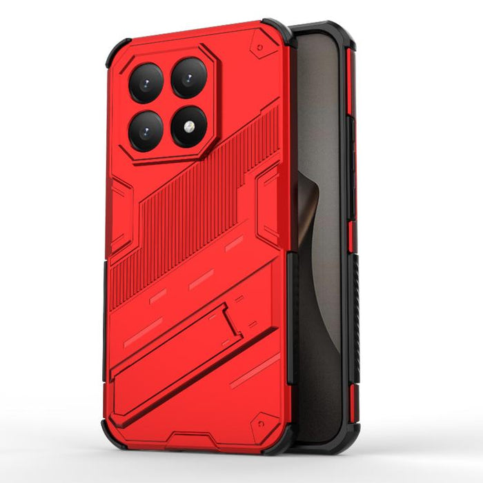 Punk Armor 2 en 1 PC + Funda para teléfono TPU con soporte, For Redmi Turbo 5 Max / Poco X8 Pro Max, For Redmi Turbo 5 5G / Poco X8 Pro 5G, For Redmi Note 15 Pro+ 5G Global 163.3mm, For Redmi Note 15 5G Global 164mm, For Redmi K90 Pro Max / Poco F8 Ult...