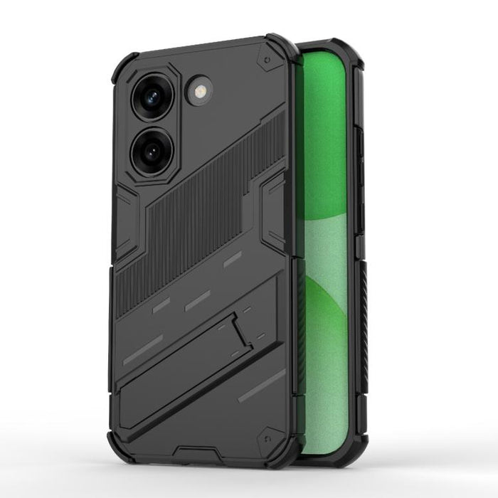 Punk Armor 2 en 1 PC + Funda para teléfono TPU con soporte, For Redmi Turbo 5 Max / Poco X8 Pro Max, For Redmi Turbo 5 5G / Poco X8 Pro 5G, For Redmi Note 15 Pro+ 5G Global 163.3mm, For Redmi Note 15 5G Global 164mm, For Redmi K90 Pro Max / Poco F8 Ult...