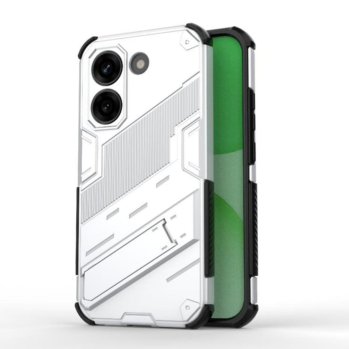 Punk Armor 2 en 1 PC + Funda para teléfono TPU con soporte, For Redmi Turbo 5 Max / Poco X8 Pro Max, For Redmi Turbo 5 5G / Poco X8 Pro 5G, For Redmi Note 15 Pro+ 5G Global 163.3mm, For Redmi Note 15 5G Global 164mm, For Redmi K90 Pro Max / Poco F8 Ult...
