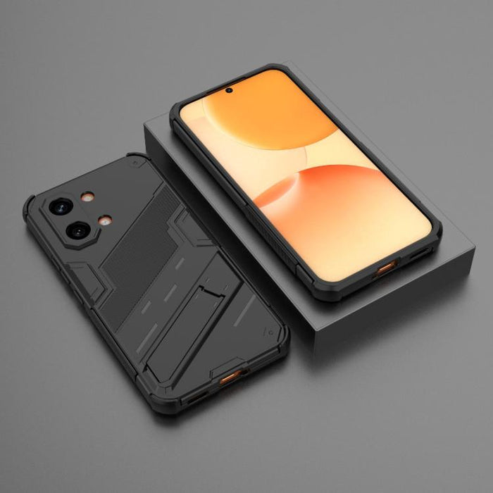 Punk Armor 2 en 1 PC + Funda para teléfono TPU con soporte, For Redmi Turbo 5 Max / Poco X8 Pro Max, For Redmi Turbo 5 5G / Poco X8 Pro 5G, For Redmi Note 15 Pro+ 5G Global 163.3mm, For Redmi Note 15 5G Global 164mm, For Redmi K90 Pro Max / Poco F8 Ult...