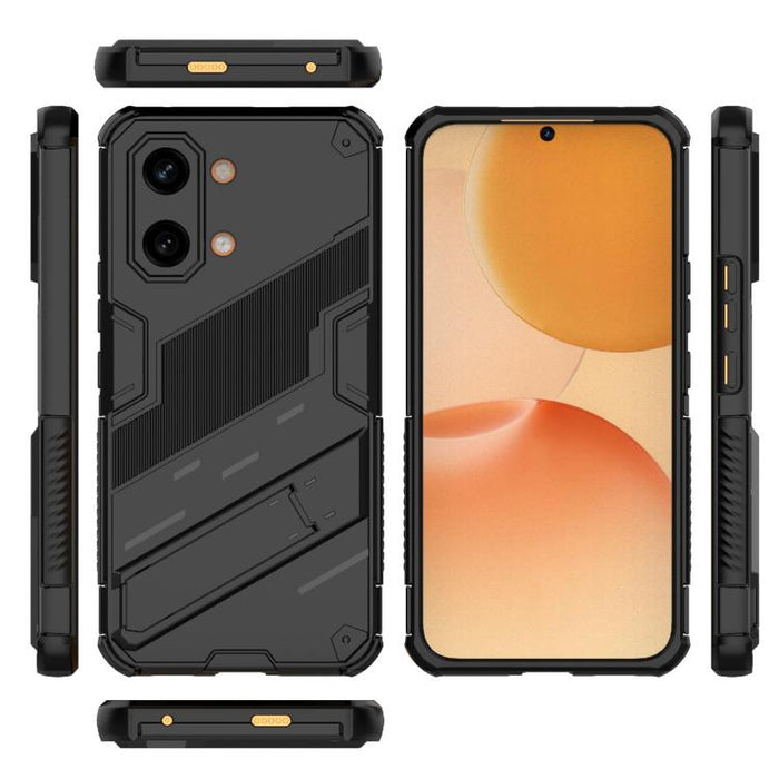 Punk Armor 2 en 1 PC + Funda para teléfono TPU con soporte, For Redmi Turbo 5 Max / Poco X8 Pro Max, For Redmi Turbo 5 5G / Poco X8 Pro 5G, For Redmi Note 15 Pro+ 5G Global 163.3mm, For Redmi Note 15 5G Global 164mm, For Redmi K90 Pro Max / Poco F8 Ult...