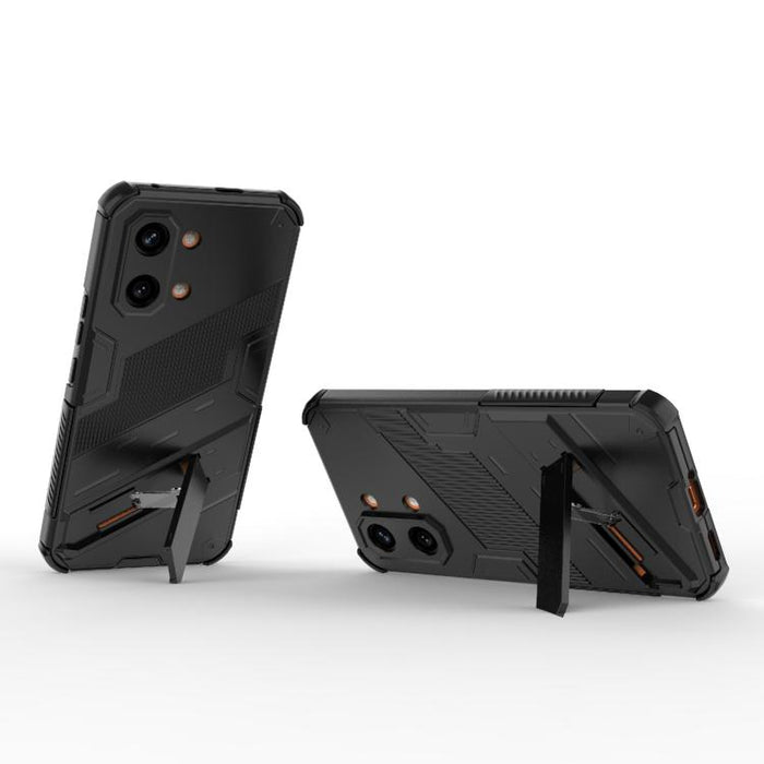 Punk Armor 2 en 1 PC + Funda para teléfono TPU con soporte, For Redmi Turbo 5 Max / Poco X8 Pro Max, For Redmi Turbo 5 5G / Poco X8 Pro 5G, For Redmi Note 15 Pro+ 5G Global 163.3mm, For Redmi Note 15 5G Global 164mm, For Redmi K90 Pro Max / Poco F8 Ult...