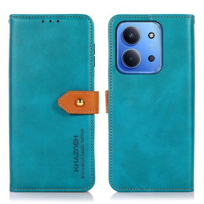 Funda de cuero con tapa para teléfono con textura de piel de vaca KHAZNEH, For Redmi A7 Pro 171mm/Poco C85x 5G, For Redmi Turbo 5 Max / Poco X8 Pro Max, For Redmi Turbo 5 5G / Poco X8 Pro 5G, For Redmi Note 15 Pro+ 5G Global 163.3                      ...