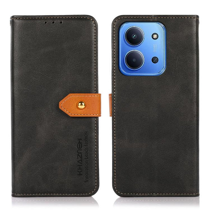 Funda de cuero con tapa para teléfono con textura de piel de vaca KHAZNEH, For Redmi A7 Pro 171mm/Poco C85x 5G, For Redmi Turbo 5 Max / Poco X8 Pro Max, For Redmi Turbo 5 5G / Poco X8 Pro 5G, For Redmi Note 15 Pro+ 5G Global 163.3                      ...