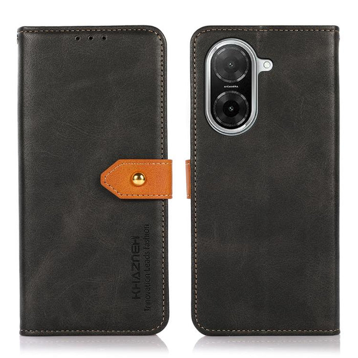 Funda de cuero con tapa para teléfono con textura de piel de vaca KHAZNEH, For Redmi A7 Pro 171mm/Poco C85x 5G, For Redmi Turbo 5 Max / Poco X8 Pro Max, For Redmi Turbo 5 5G / Poco X8 Pro 5G, For Redmi Note 15 Pro+ 5G Global 163.3                      ...