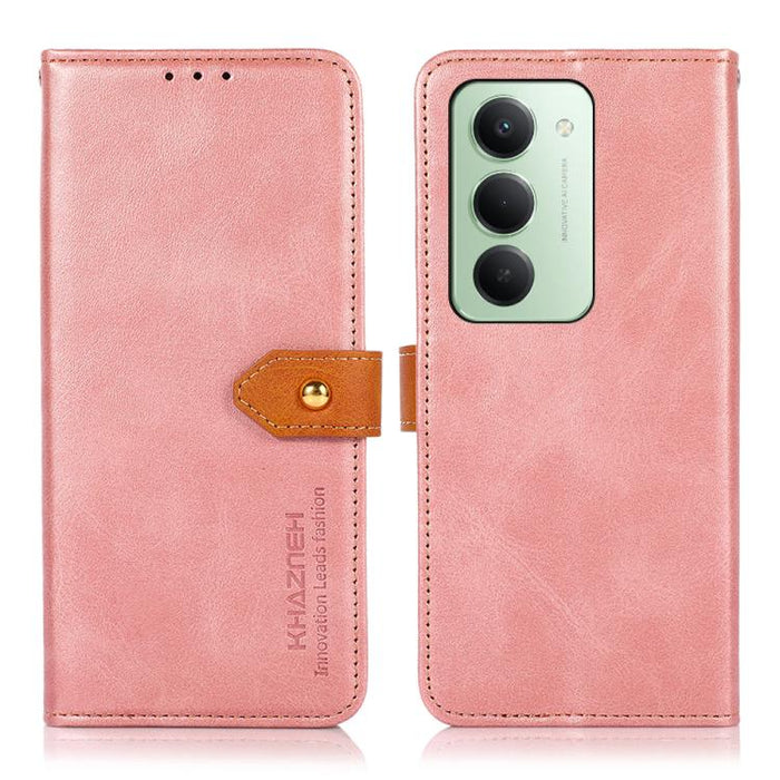 Funda de cuero con tapa para teléfono con textura de piel de vaca KHAZNEH, For Redmi A7 Pro 171mm/Poco C85x 5G, For Redmi Turbo 5 Max / Poco X8 Pro Max, For Redmi Turbo 5 5G / Poco X8 Pro 5G, For Redmi Note 15 Pro+ 5G Global 163.3                      ...