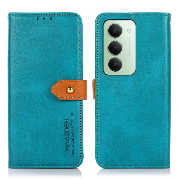 Funda de cuero con tapa para teléfono con textura de piel de vaca KHAZNEH, For Redmi A7 Pro 171mm/Poco C85x 5G, For Redmi Turbo 5 Max / Poco X8 Pro Max, For Redmi Turbo 5 5G / Poco X8 Pro 5G, For Redmi Note 15 Pro+ 5G Global 163.3                      ...