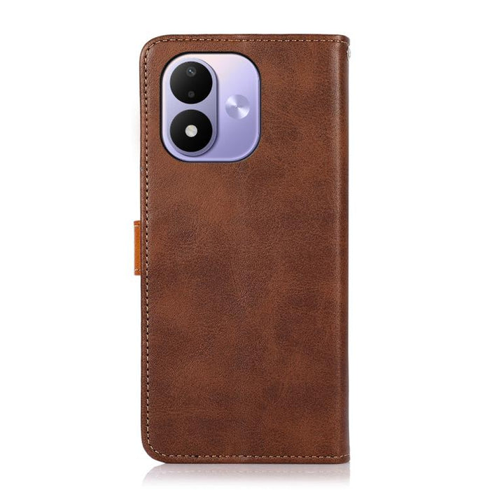 Funda de cuero con tapa para teléfono con textura de piel de vaca KHAZNEH, For Redmi A7 Pro 171mm/Poco C85x 5G, For Redmi Turbo 5 Max / Poco X8 Pro Max, For Redmi Turbo 5 5G / Poco X8 Pro 5G, For Redmi Note 15 Pro+ 5G Global 163.3                      ...