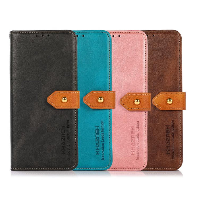 Funda de cuero con tapa para teléfono con textura de piel de vaca KHAZNEH, For Redmi A7 Pro 171mm/Poco C85x 5G, For Redmi Turbo 5 Max / Poco X8 Pro Max, For Redmi Turbo 5 5G / Poco X8 Pro 5G, For Redmi Note 15 Pro+ 5G Global 163.3                      ...