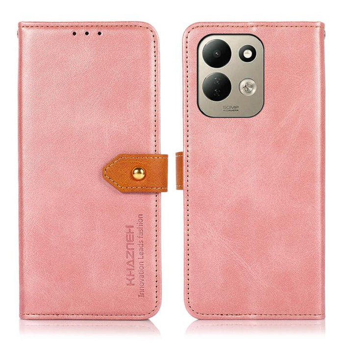 Funda de cuero con tapa para teléfono con textura de piel de vaca KHAZNEH, For Redmi A7 Pro 171mm/Poco C85x 5G, For Redmi Turbo 5 Max / Poco X8 Pro Max, For Redmi Turbo 5 5G / Poco X8 Pro 5G, For Redmi Note 15 Pro+ 5G Global 163.3                      ...
