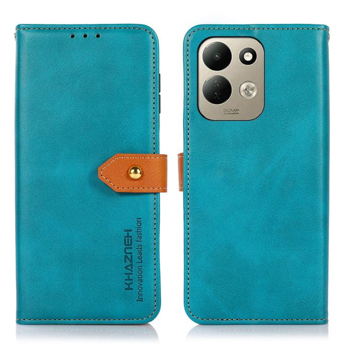 Funda de cuero con tapa para teléfono con textura de piel de vaca KHAZNEH, For Redmi A7 Pro 171mm/Poco C85x 5G, For Redmi Turbo 5 Max / Poco X8 Pro Max, For Redmi Turbo 5 5G / Poco X8 Pro 5G, For Redmi Note 15 Pro+ 5G Global 163.3                      ...