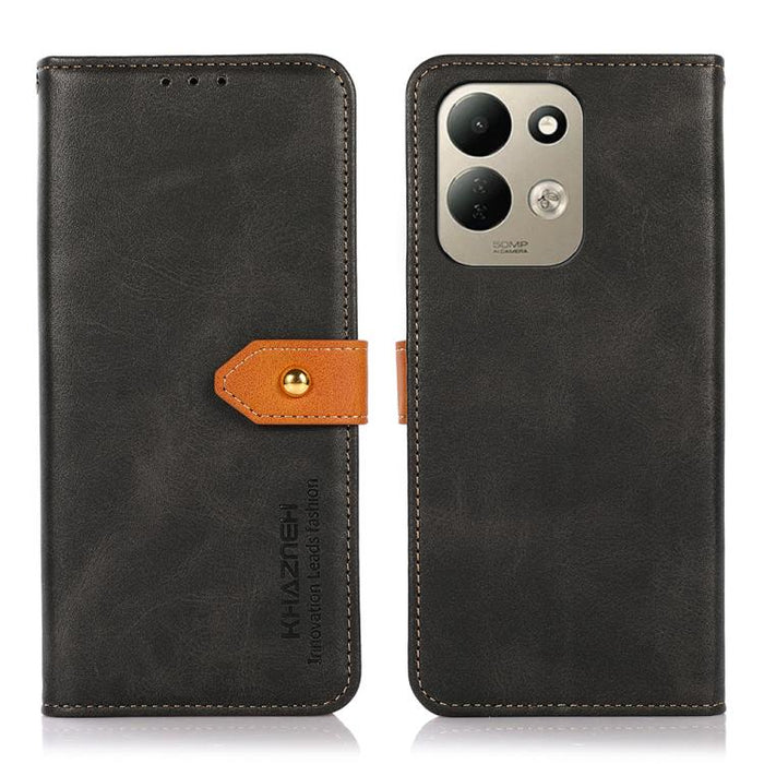Funda de cuero con tapa para teléfono con textura de piel de vaca KHAZNEH, For Redmi A7 Pro 171mm/Poco C85x 5G, For Redmi Turbo 5 Max / Poco X8 Pro Max, For Redmi Turbo 5 5G / Poco X8 Pro 5G, For Redmi Note 15 Pro+ 5G Global 163.3                      ...