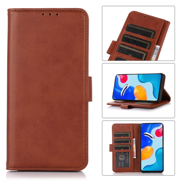 Funda para teléfono de cuero con textura de vaca, For Redmi 14C 4G, For Xiaomi Redmi 13 4G