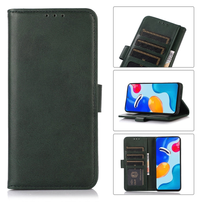 Funda para teléfono de cuero con textura de vaca, For Redmi 14C 4G, For Xiaomi Redmi 13 4G