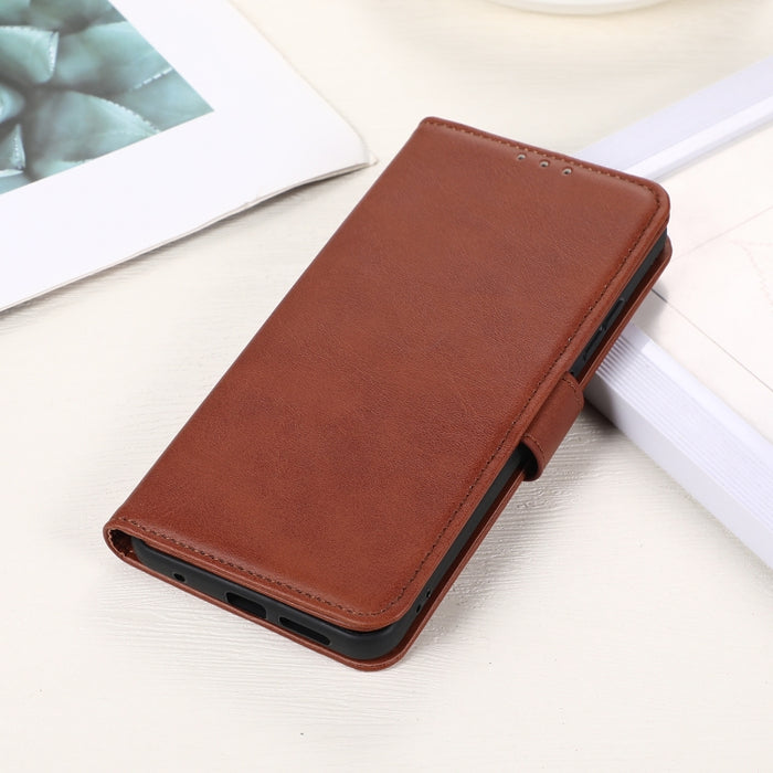 Funda para teléfono de cuero con textura de vaca, For Redmi 14C 4G, For Xiaomi Redmi 13 4G