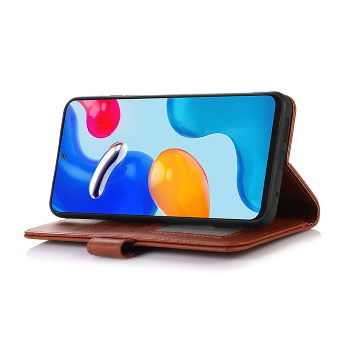 Funda para teléfono de cuero con textura de vaca, For Redmi 14C 4G, For Xiaomi Redmi 13 4G