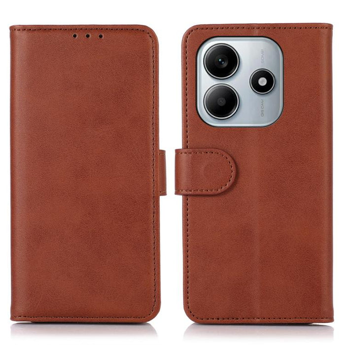 Funda para teléfono de cuero con textura de vaca, For Redmi A7 Pro 171mm/Poco C85x 5G, For Redmi Turbo 5 Max / Poco X8 Pro Max, For Redmi Turbo 5 5G / Poco X8 Pro 5G, For Redmi Note 15 Pro+ 5G Global 163.3, For Redmi Note 15 5G Global 164mm            ...