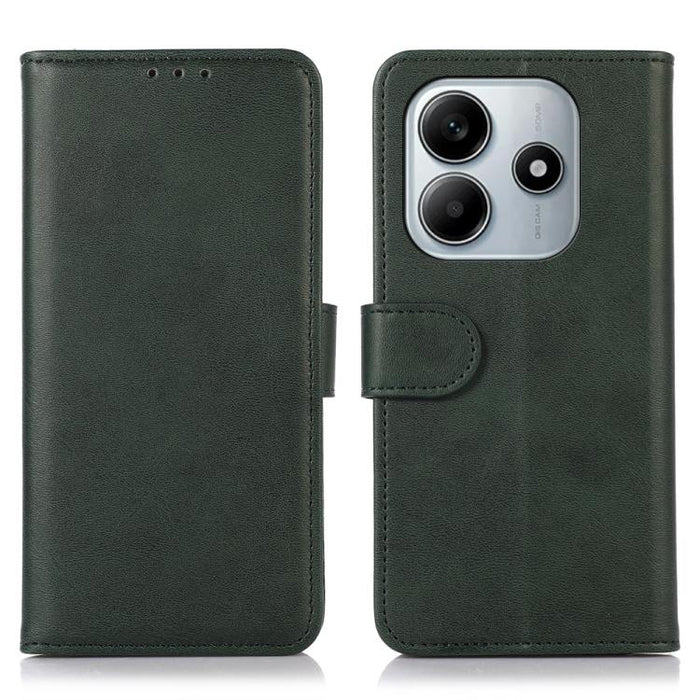 Funda para teléfono de cuero con textura de vaca, For Redmi A7 Pro 171mm/Poco C85x 5G, For Redmi Turbo 5 Max / Poco X8 Pro Max, For Redmi Turbo 5 5G / Poco X8 Pro 5G, For Redmi Note 15 Pro+ 5G Global 163.3, For Redmi Note 15 5G Global 164mm            ...