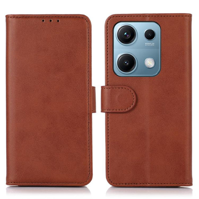 Funda para teléfono de cuero con textura de vaca, For Redmi A7 Pro 171mm/Poco C85x 5G, For Redmi Turbo 5 Max / Poco X8 Pro Max, For Redmi Turbo 5 5G / Poco X8 Pro 5G, For Redmi Note 15 Pro+ 5G Global 163.3, For Redmi Note 15 5G Global 164mm            ...