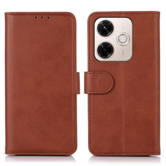 Funda para teléfono de cuero con textura de vaca, For Redmi A7 Pro 171mm/Poco C85x 5G, For Redmi Turbo 5 Max / Poco X8 Pro Max, For Redmi Turbo 5 5G / Poco X8 Pro 5G, For Redmi Note 15 Pro+ 5G Global 163.3, For Redmi Note 15 5G Global 164mm            ...