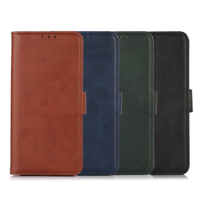 Funda para teléfono de cuero con textura de vaca, For Redmi 14C 4G, For Xiaomi Redmi 13 4G