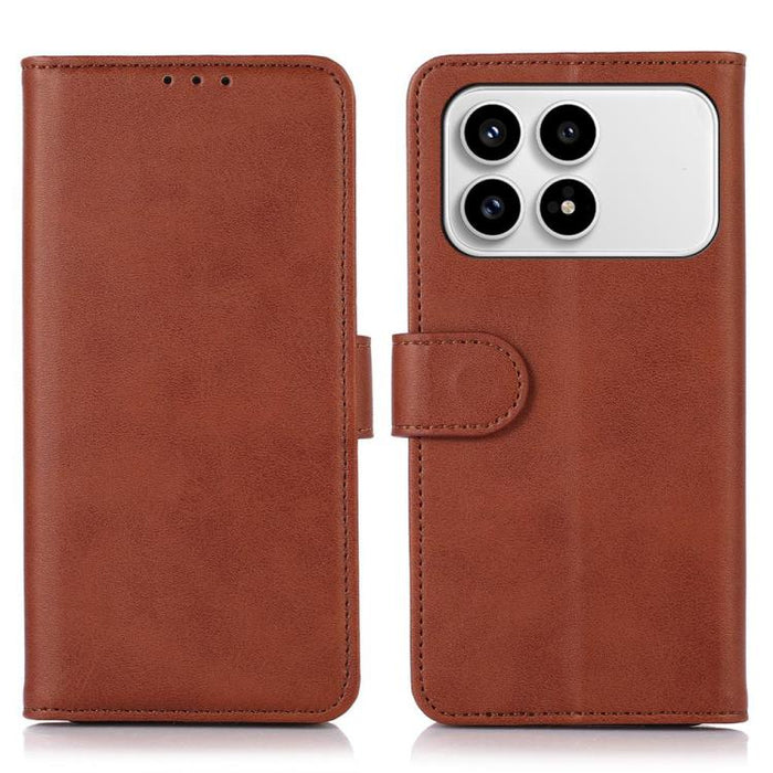 Funda para teléfono de cuero con textura de vaca, For Redmi A7 Pro 171mm/Poco C85x 5G, For Redmi Turbo 5 Max / Poco X8 Pro Max, For Redmi Turbo 5 5G / Poco X8 Pro 5G, For Redmi Note 15 Pro+ 5G Global 163.3, For Redmi Note 15 5G Global 164mm            ...
