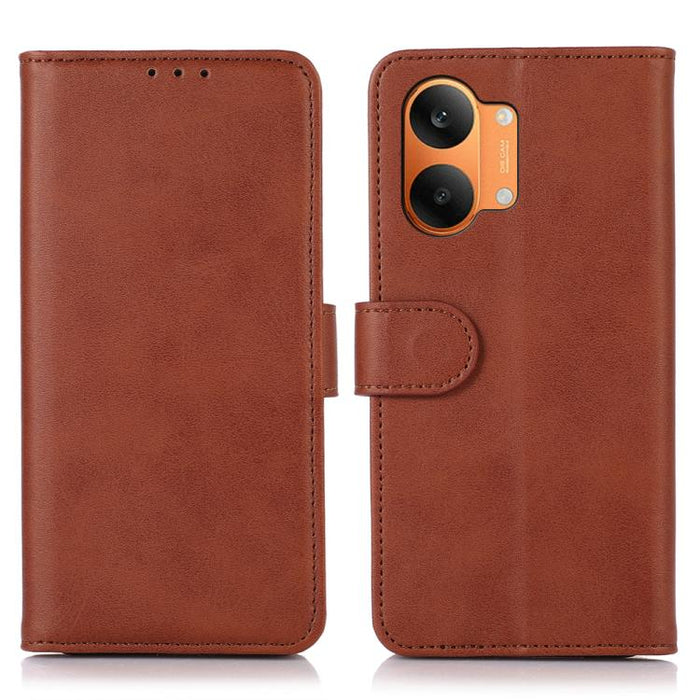Funda para teléfono de cuero con textura de vaca, For Redmi A7 Pro 171mm/Poco C85x 5G, For Redmi Turbo 5 Max / Poco X8 Pro Max, For Redmi Turbo 5 5G / Poco X8 Pro 5G, For Redmi Note 15 Pro+ 5G Global 163.3, For Redmi Note 15 5G Global 164mm            ...