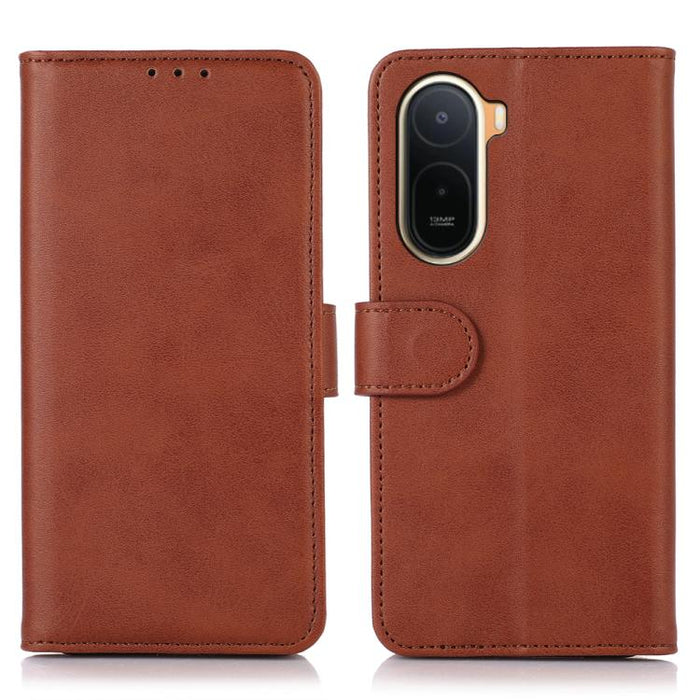 Funda para teléfono de cuero con textura de vaca, For Redmi A7 Pro 171mm/Poco C85x 5G, For Redmi Turbo 5 Max / Poco X8 Pro Max, For Redmi Turbo 5 5G / Poco X8 Pro 5G, For Redmi Note 15 Pro+ 5G Global 163.3, For Redmi Note 15 5G Global 164mm            ...