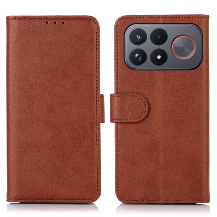 Funda para teléfono de cuero con textura de vaca, For Redmi Note 17 4G Global 169.7mm, For Redmi K100 Pro Max/Poco F9 Ultra 5G, For Redmi K100 Pro 5G/Poco F9 Pro 5G, For Redmi 17 5G / 4G Global 170mm, For Redmi A7 Pro 171mm/Poco C85x 5G                ...