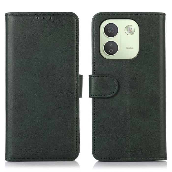 Funda para teléfono de cuero con textura de vaca, For Redmi Note 17 4G Global 169.7mm, For Redmi K100 Pro Max/Poco F9 Ultra 5G, For Redmi K100 Pro 5G/Poco F9 Pro 5G, For Redmi 17 5G / 4G Global 170mm, For Redmi A7 Pro 171mm/Poco C85x 5G                ...