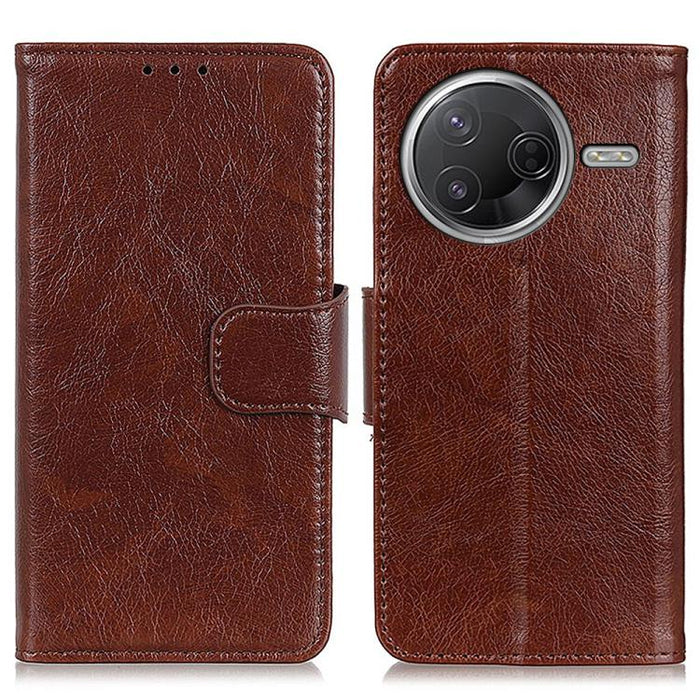 Funda para teléfono de cuero con tapa horizontal con textura de napa, For Redmi A7 Pro 171mm/Poco C85x 5G, For Redmi Turbo 5 Max / Poco X8 Pro Max, For Redmi Turbo 5 5G / Poco X8 Pro 5G, For Redmi Note 15 Pro+ 5G Global 163.3                           ...