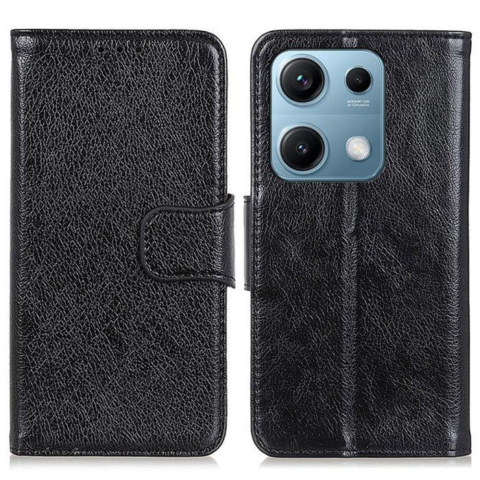 Funda para teléfono de cuero con tapa horizontal con textura de napa, For Redmi A7 Pro 171mm/Poco C85x 5G, For Redmi Turbo 5 Max / Poco X8 Pro Max, For Redmi Turbo 5 5G / Poco X8 Pro 5G, For Redmi Note 15 Pro+ 5G Global 163.3                           ...