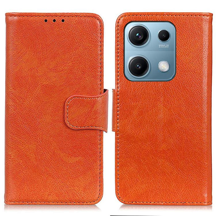 Funda para teléfono de cuero con tapa horizontal con textura de napa, For Redmi A7 Pro 171mm/Poco C85x 5G, For Redmi Turbo 5 Max / Poco X8 Pro Max, For Redmi Turbo 5 5G / Poco X8 Pro 5G, For Redmi Note 15 Pro+ 5G Global 163.3                           ...