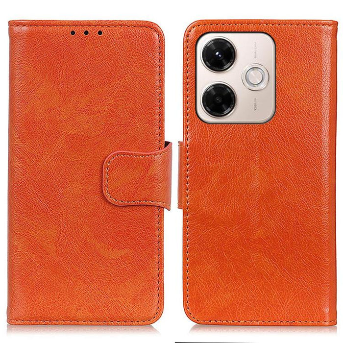 Funda para teléfono de cuero con tapa horizontal con textura de napa, For Redmi A7 Pro 171mm/Poco C85x 5G, For Redmi Turbo 5 Max / Poco X8 Pro Max, For Redmi Turbo 5 5G / Poco X8 Pro 5G, For Redmi Note 15 Pro+ 5G Global 163.3                           ...